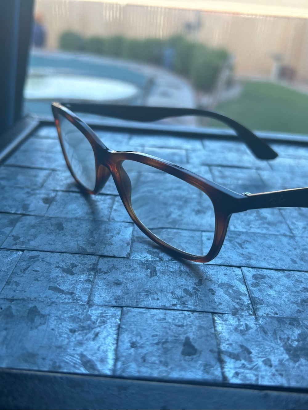Ray-Ban Tortoiseshell and Black Eyeglass Frames - Picture 2 of 8